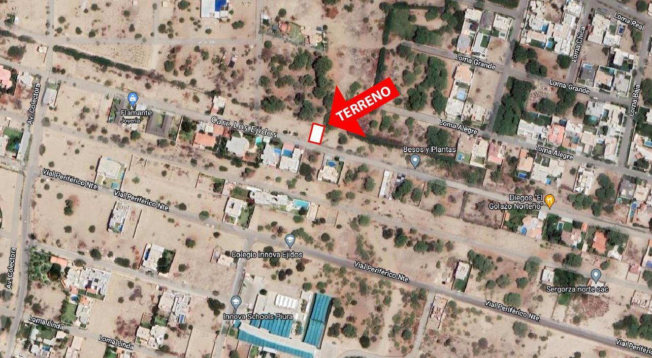 VENTA DE TERRENO EN EJIDOS DEL NORTE, PIURA